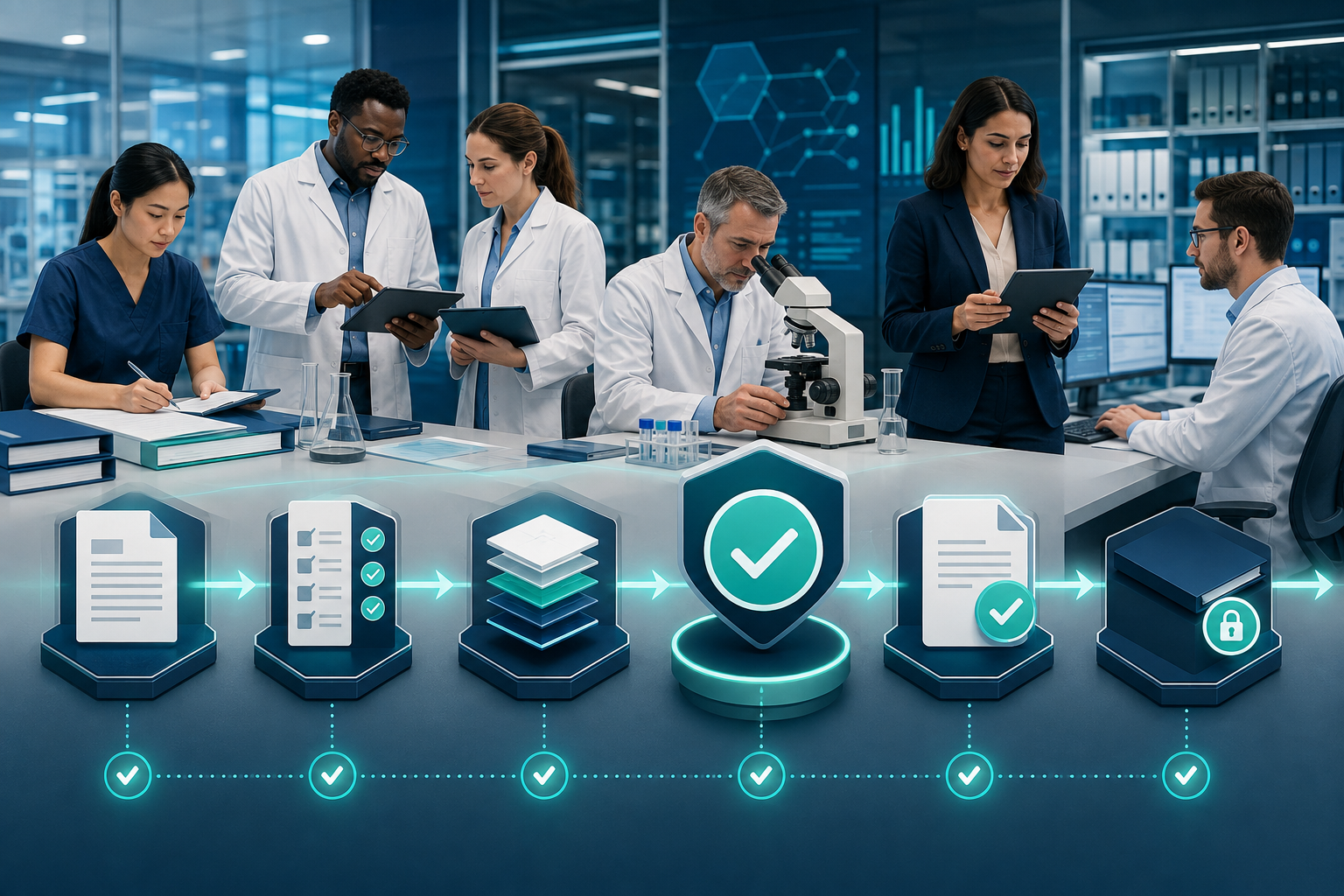 Illustration de l’article « Standard Operating Procedures (SOP) en Recherche Clinique »
