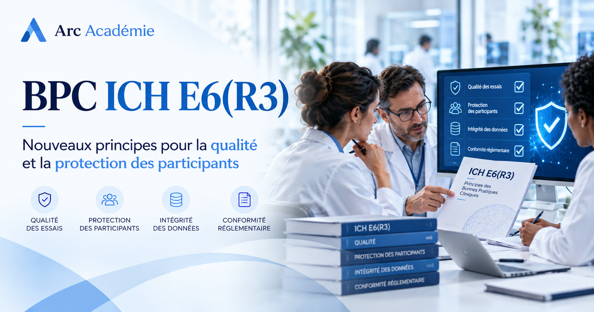 Arc Académie — Bonnes Pratiques Cliniques ICH E6(R3)