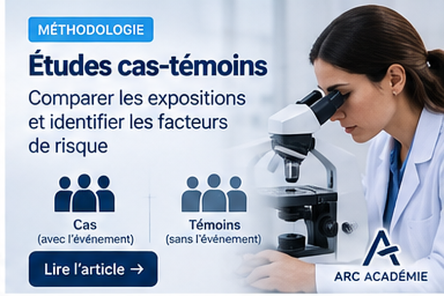 Comprendre et Maîtriser le Design des Études Cas-Témoins en Recherche Clinique