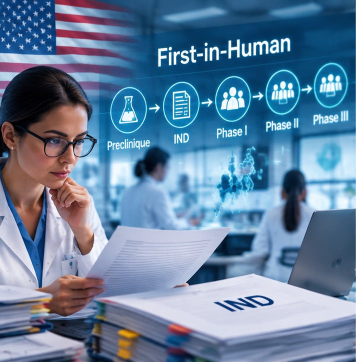FDA : le pilote Expedited IND et les essais First-in-Human — ce qui change pour les promoteurs