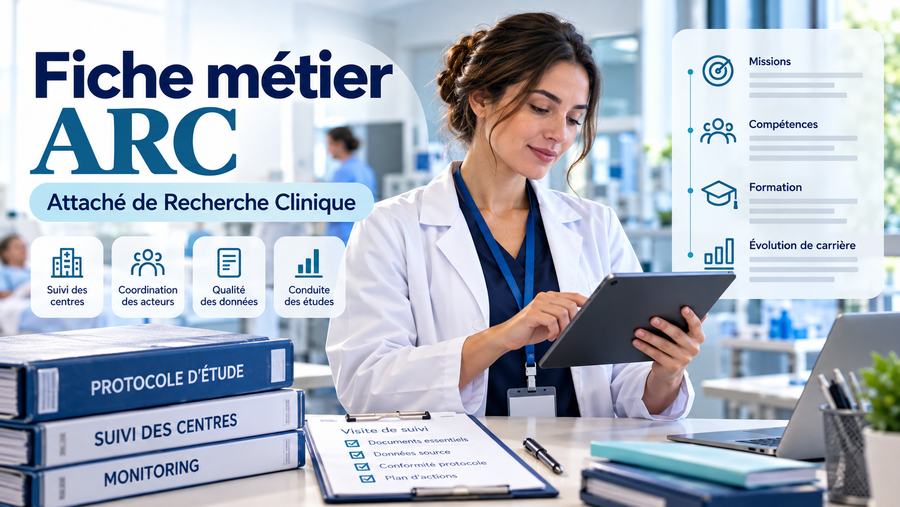 FICHE MÉTIERATTACHÉ DE RECHERCHE CLINIQUE (ARC)