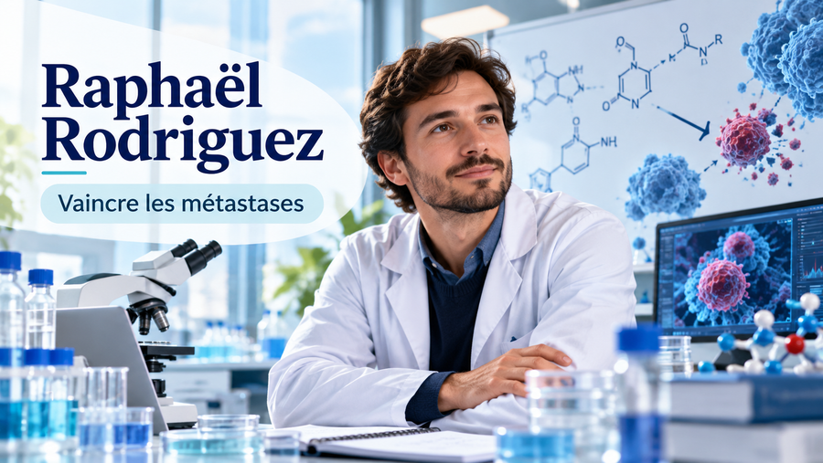 Raphaël Rodriguez : Le chimiste qui veut vaincre les métastases